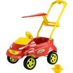 Baby Car Carro Passeio Vermelho com Acessórios Homeplay