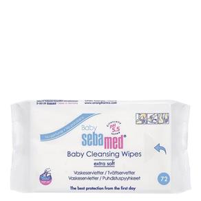 Baby Cleansing Wipes Sebamed - Lenços Umedecidos 72 Unidades