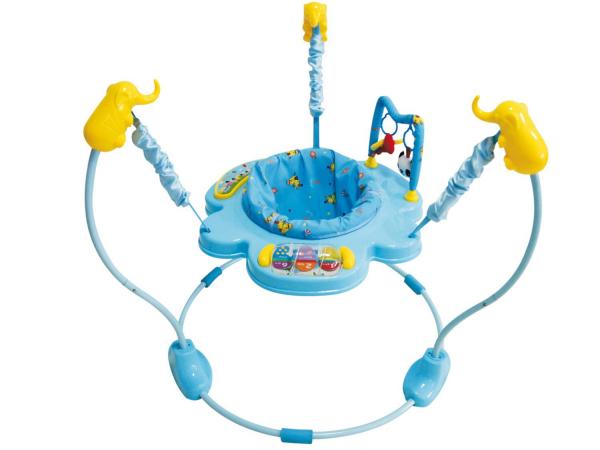 Baby Jumper Musical 3 Estações com Luzes - Cadeira Giratória - Dican