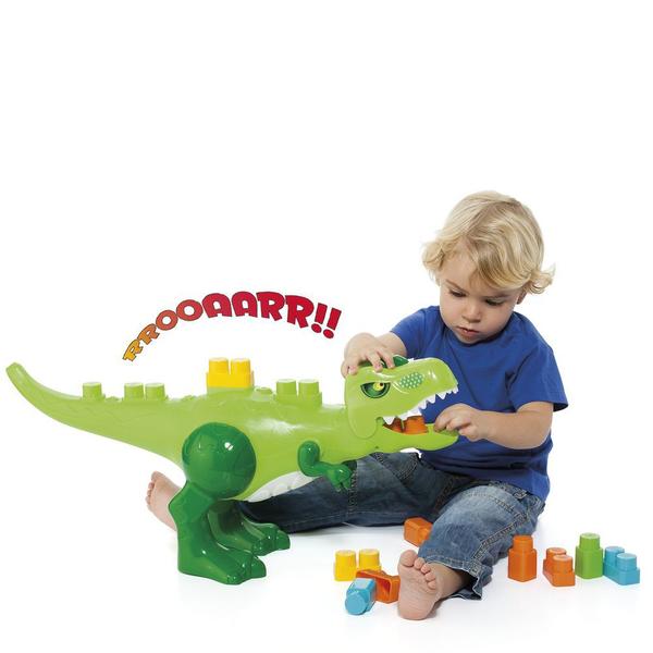 Baby Land Dino Jurassic com 30 Blocos - Cardoso - Cardoso Toys