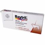 Bactericida Bayer Baytril Flavour 150mg 10 Comprimidos