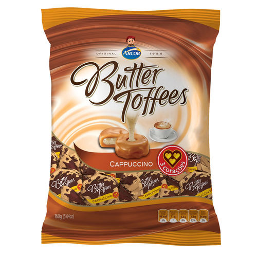 Bala Butter Toffees Cappuccino 160g - Arcor