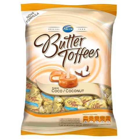 Bala Butter Toffees Coco 100g - Arcor
