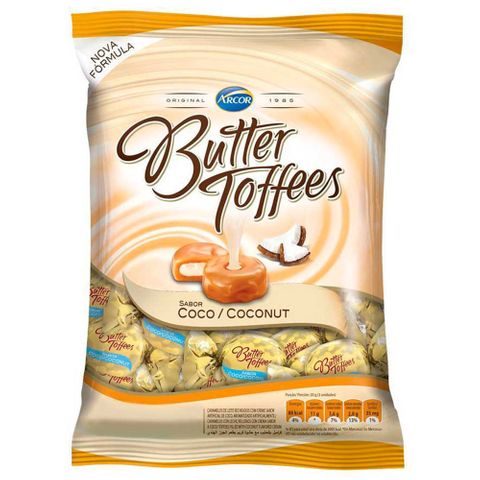 Bala Butter Toffees Coco 130g - Arcor