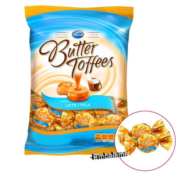 Bala Butter Toffees Leite 500G Arcor