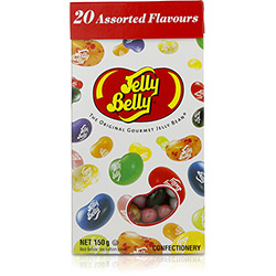 Bala de Goma com 20 Sabores Sortidos 150g - Jelly Belly