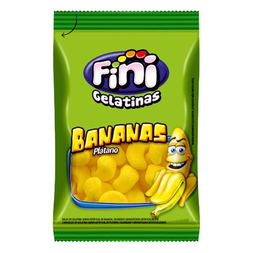 Bala Gelatina Bananas 15g C/12 - Fini