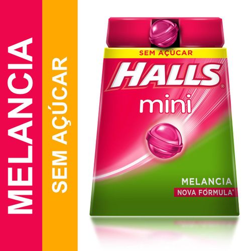 Bala Halls Mini Melancia 15g