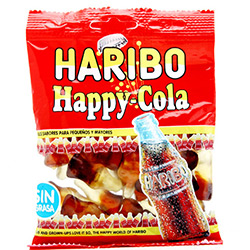 Tudo sobre 'Bala Haribo Happy Cola 100g - Aurora'