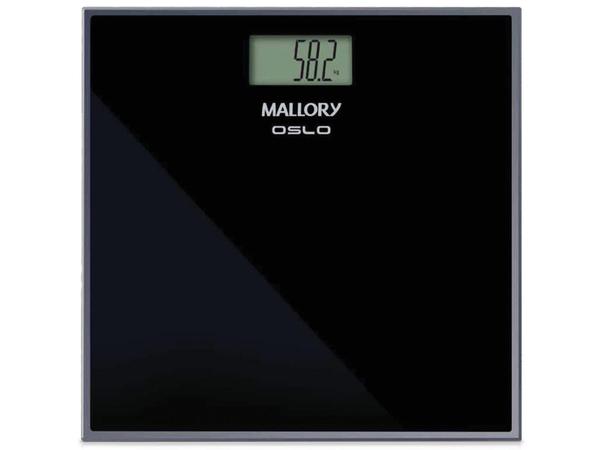 Balança Digital Até 150kg Vidro Temperado - Antiderrapante - Mallory Oslo