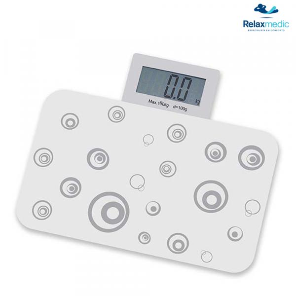 Balança Digital Até 180kg Mini Control RM-BD114 - Relaxmedic