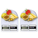 Balanca Digital de Cozinha 1g a 10kg - 2 Unidades