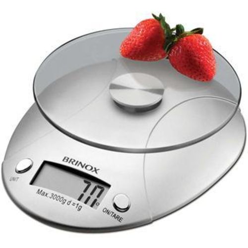 Balança Digital de Cozinha Brinox 3kg em ABS