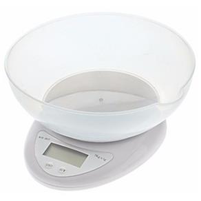 Balança Digital de Cozinha com Recipiente de Alta Precisao de 1g a 5kg
