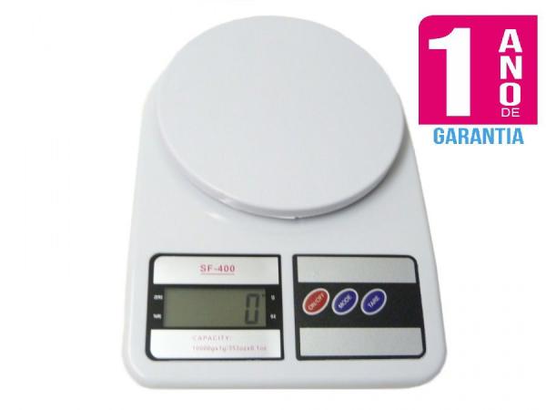 Tudo sobre 'Balanca Digital de Cozinha Sf400 - Ate 10kg - Branca - Garantia de 1 Ano'