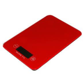 Balança Eletrônica Digital de Cozinha 1G à 5Kg Luxo Cbr1056 - Vermelho