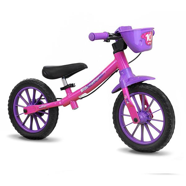 Balance Bike (Bicicleta de Equilíbrio) Feminina Nathor