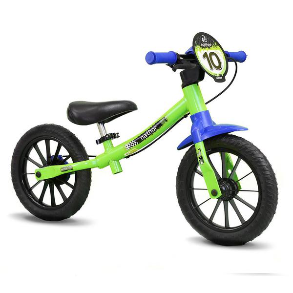 Balance Bike Infantil Nathor Verde