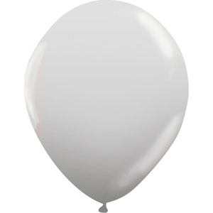 Balão 9 com 50 Branco Neve - Balloontech
