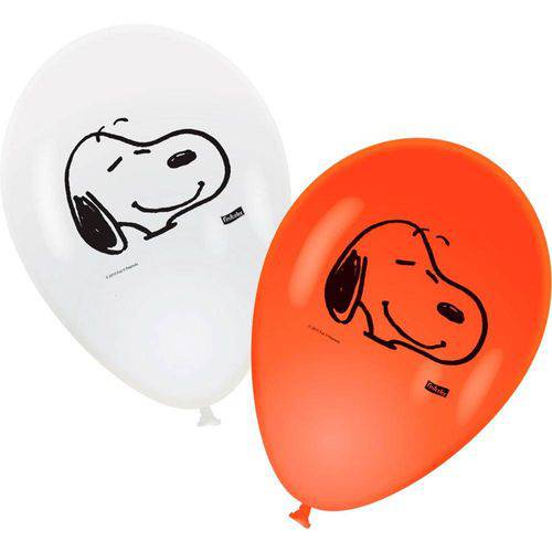 Balão de Látex Snoopy 25 Unidades Festcolor