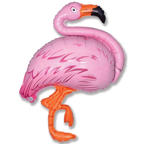 Balão Metalizado Flamingo - Flexmetal - Hsg (Aprox. 70 Cm)