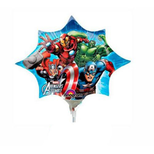 Balão Metalizado Minishape Vingadores | Regina