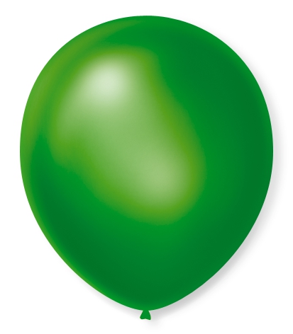 Balão São Roque Cintilante N9 C/50un Verde