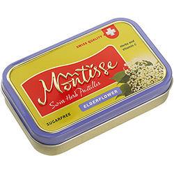 Balas Elderflower Sugar Free 50g - Montisse