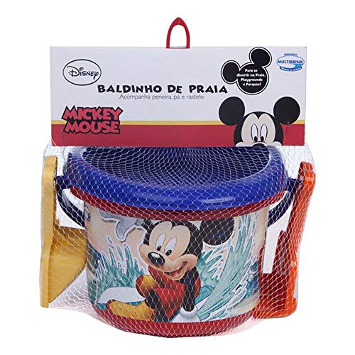 Balde de Praia Infantil - Mickey Mouse Disney