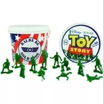 Balde De Soldados Com 60 Peças Toy Story - Toyng