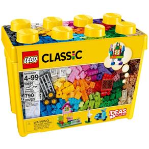 Balde Lego Classic 10698 com 790 Pçs Inclui Livro de Idéias