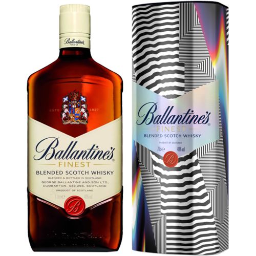 Ballantine's Finest Whisky Escocês 750ml Lata Especial