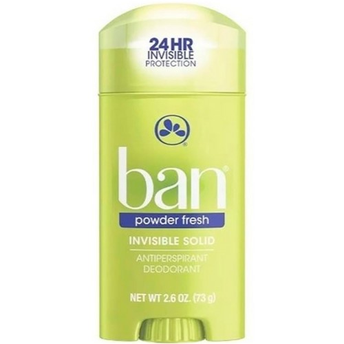 Ban Desodorante Antitranspirante SÃ³lido 73g - Powder Fresh - Incolor - Dafiti