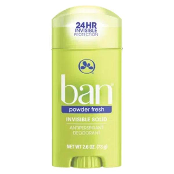 Ban Desodorante Antitranspirante Sólido Powder Fresh 73g