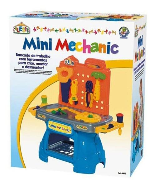Banca de Ferramentas Infantil - Mini Mechanic - Calesita
