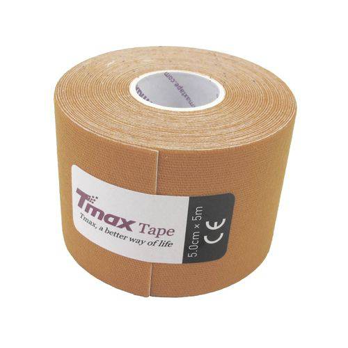 Bandagem Elastica Bege Tmax Tape Kinesiology