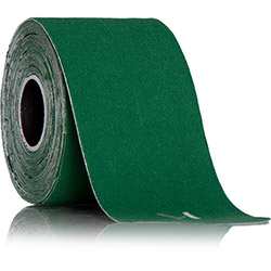 Bandagem Elástica KT Tape Pré Cortado 5,1m Verde Escuro