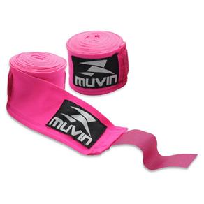 Bandagem Elástica Muvin 300cm X 5cm - Rosa