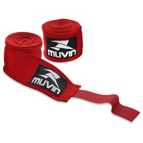 Bandagem Elástica Muvin 300cm X 5cm - Vermelho