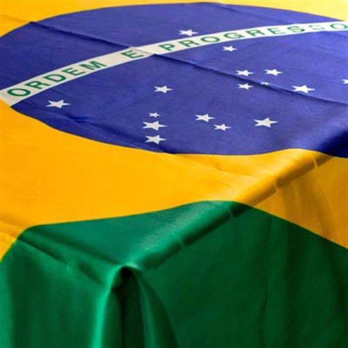 Bandeira do Brasil 90 X 60cm Encaixe P/ Mastro