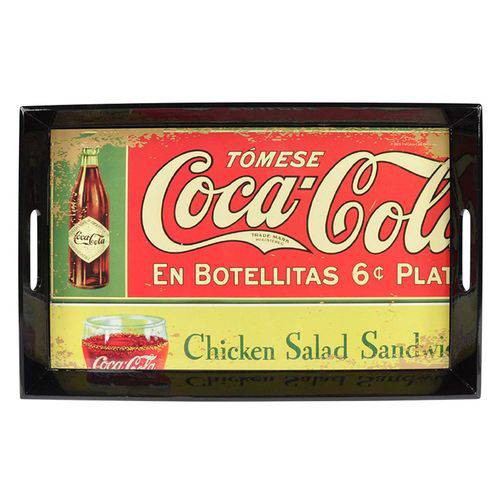 Tudo sobre 'Bandeja Coca-Cola En Botellitas Retrô'