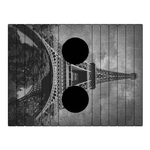 Bandeja Flexivel Porta Copos Estamp. Torre Eiffel