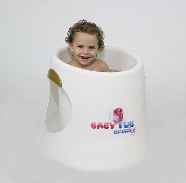 Banheira Baby Tub Ofurô Branca - 1 a 6 Anos