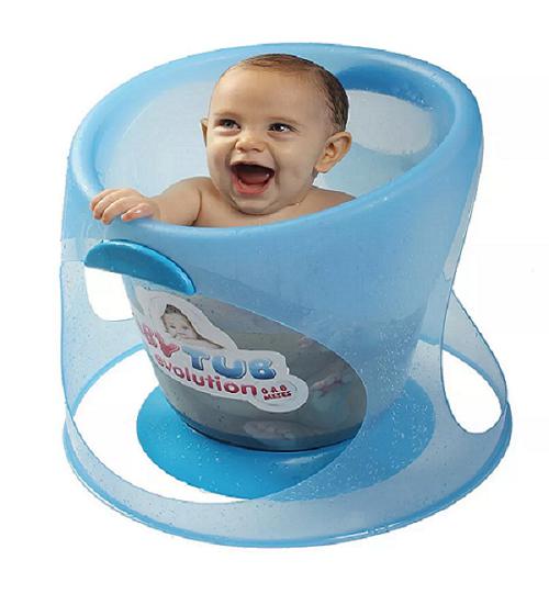 Banheira Babytub Evolution - de 0 a 8 Meses - Azul - Baby Tub