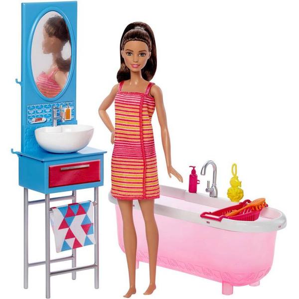Banheira com Boneca Barbie - Mattel DVX53