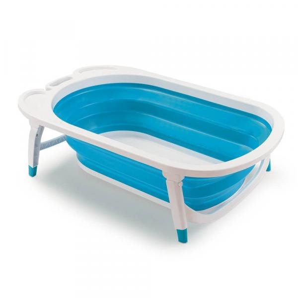 Banheira Dobrável Flexi Bath Azul Multikids Baby - BB172 - Multikidsbaby