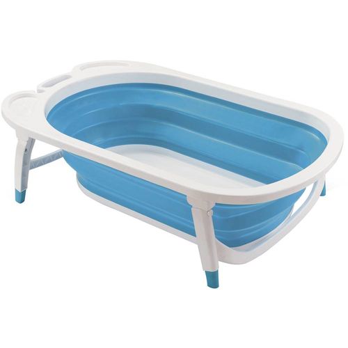 Banheira Dobrável Flexi Bath Azul Multikids