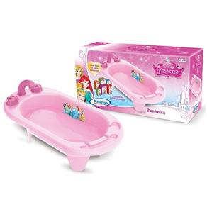 Banheira Infantil para Bonecas Princesa Disney - Xalingo