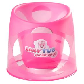 Banheira Ofurô Baby Tub Evolution - de 0 à 8 Meses - Rosa