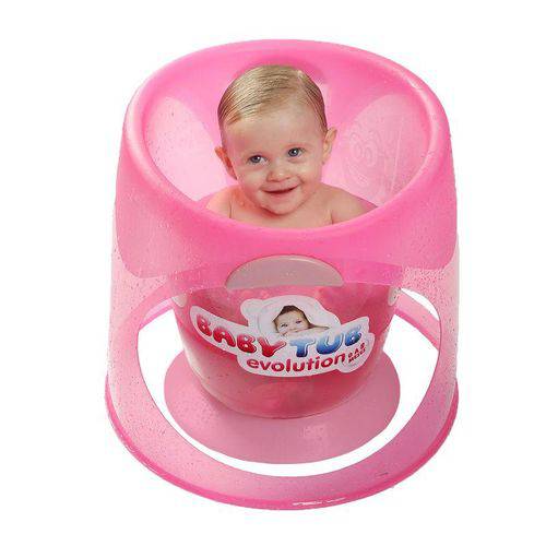 Banheira para Bebês Evolution Rosa - Baby Tub